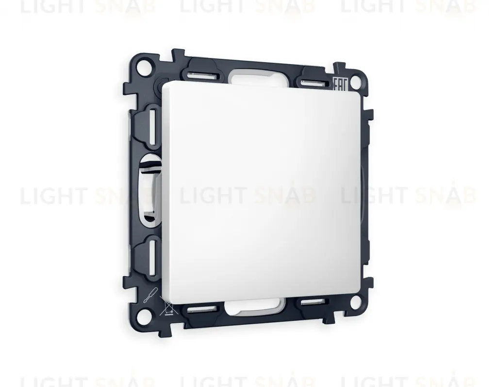 Заглушка с суппортом Ambrella Volt Alfa, белый матовый VM240+AP1360 VM240 + AP1360