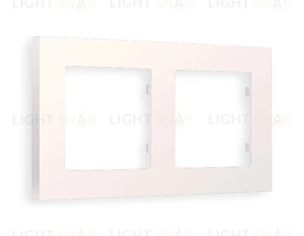 Рамка двойная Ambrella Volt Techno жемчуг AF220202 AF220202