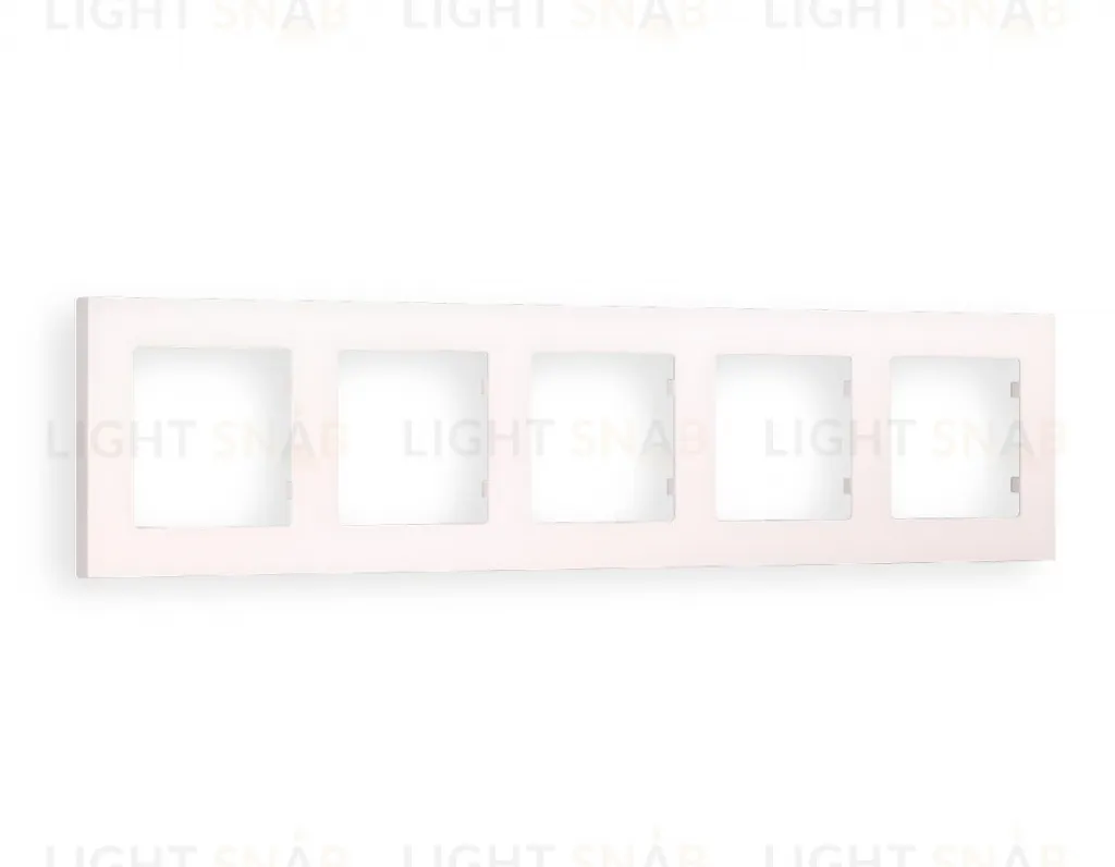 Рамка пятерная Ambrella Volt Techno жемчуг AF220205 AF220205