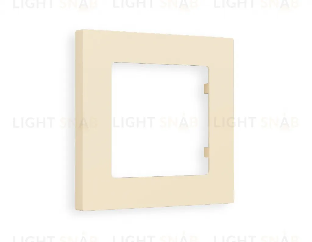 Рамка одинарная Ambrella Volt Techno бежевый матовый AF220331 AF220331