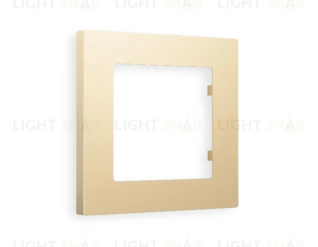 Рамка одинарная Ambrella Volt Techno шампань AF220601 AF220601