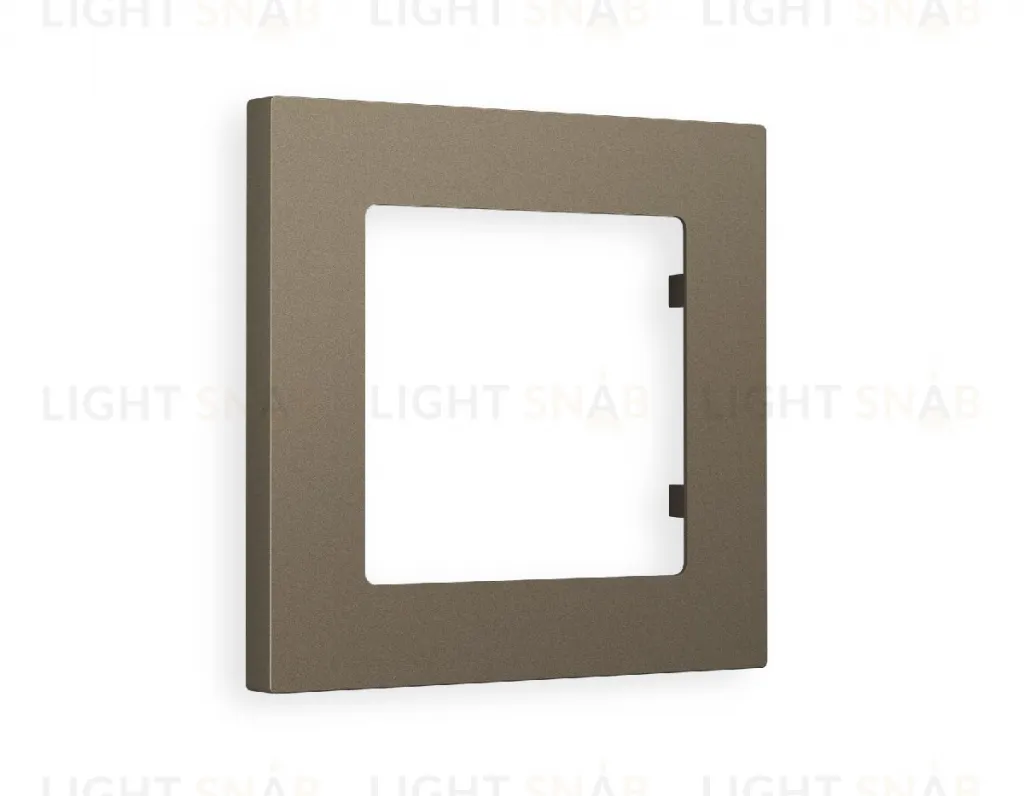 Рамка одинарная Ambrella Volt Techno темная бронза матовый AF220631 AF220631