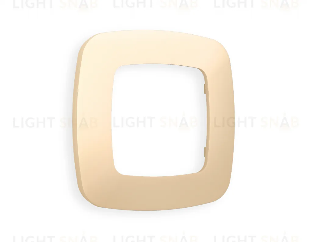 Рамка одинарная Ambrella Volt Ecta шампань OF140601 OF140601