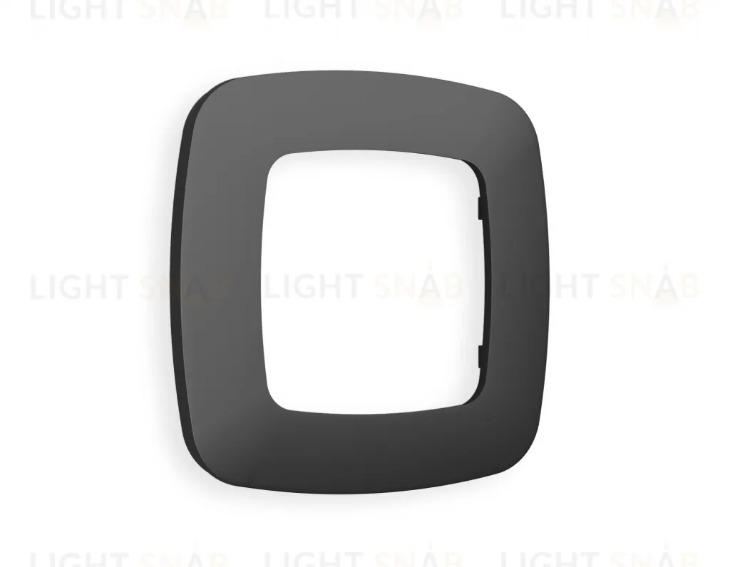 Рамка одинарная Ambrella Volt Ecta графит OF140801 OF140801