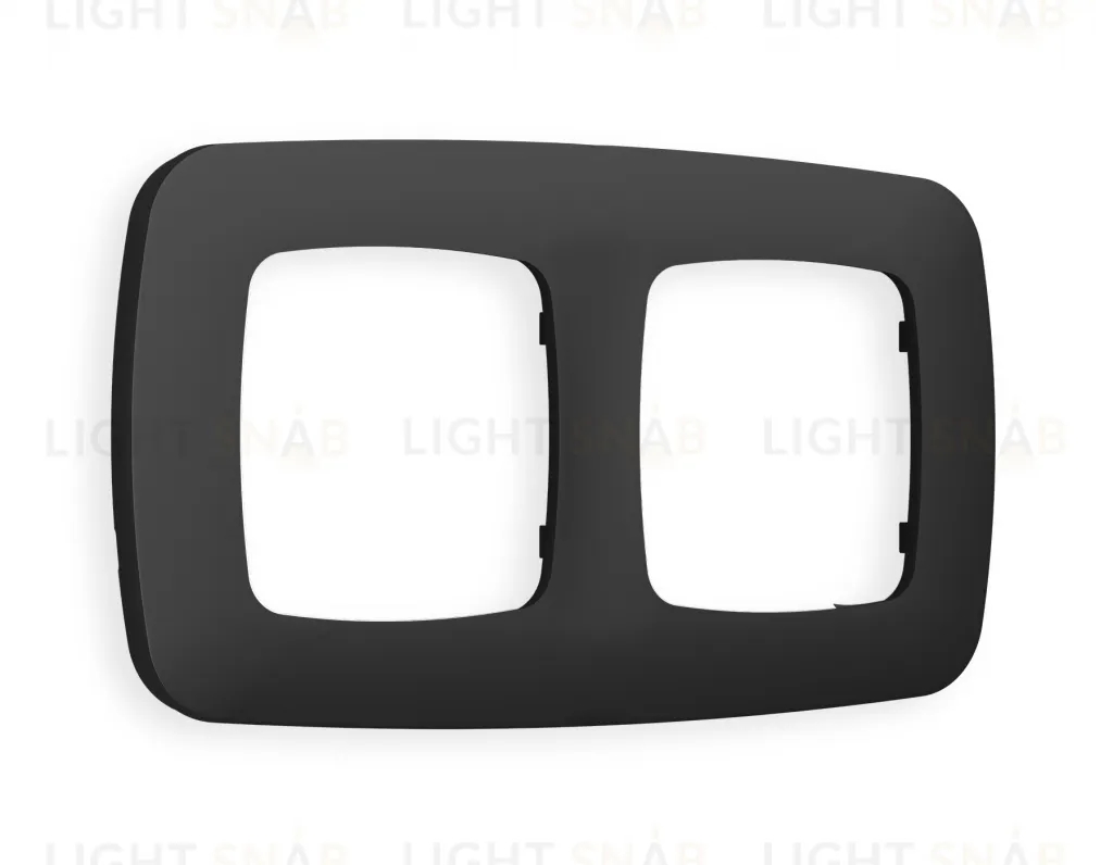 Рамка двойная Ambrella Volt Ecta графит OF140802 OF140802