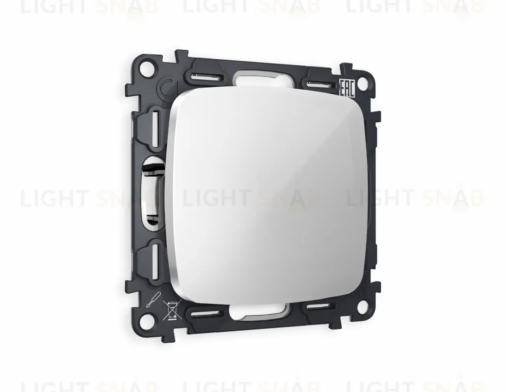 Заглушка с суппортом Ambrella Volt Omega, серебро глянец VM240+OP4160 VM240 + OP4160