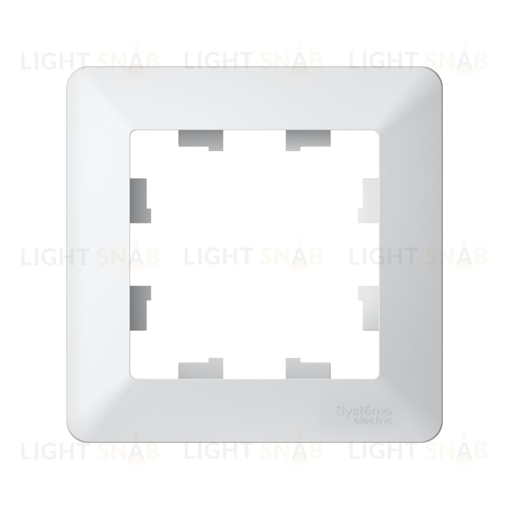 Рамка одинарная Schneider Electric Atlasdesign AIR, лотос-дымчатый белый ATN221301 ATN221301