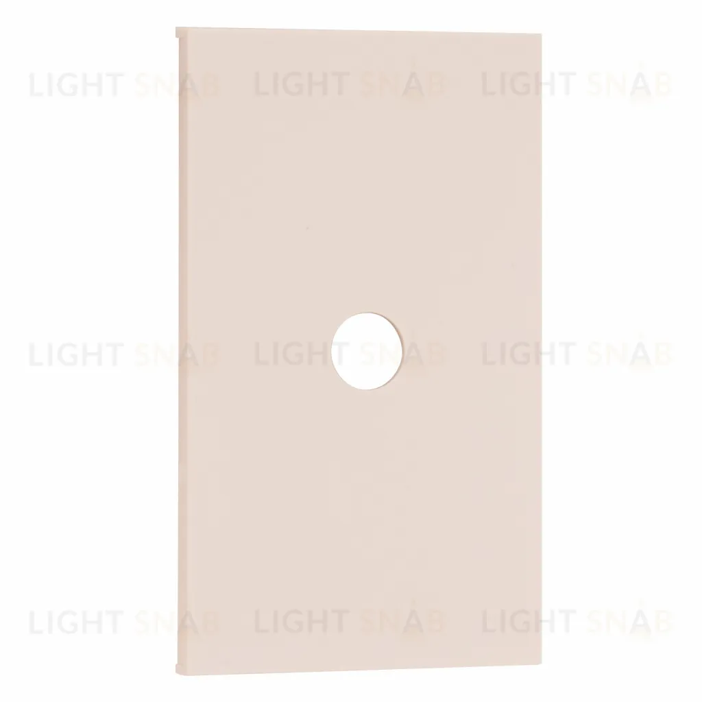 Розетка TV "звезда" 2 модуля Meiton песочный матовый A4202D+AM08M2 A4202D + AM08M2