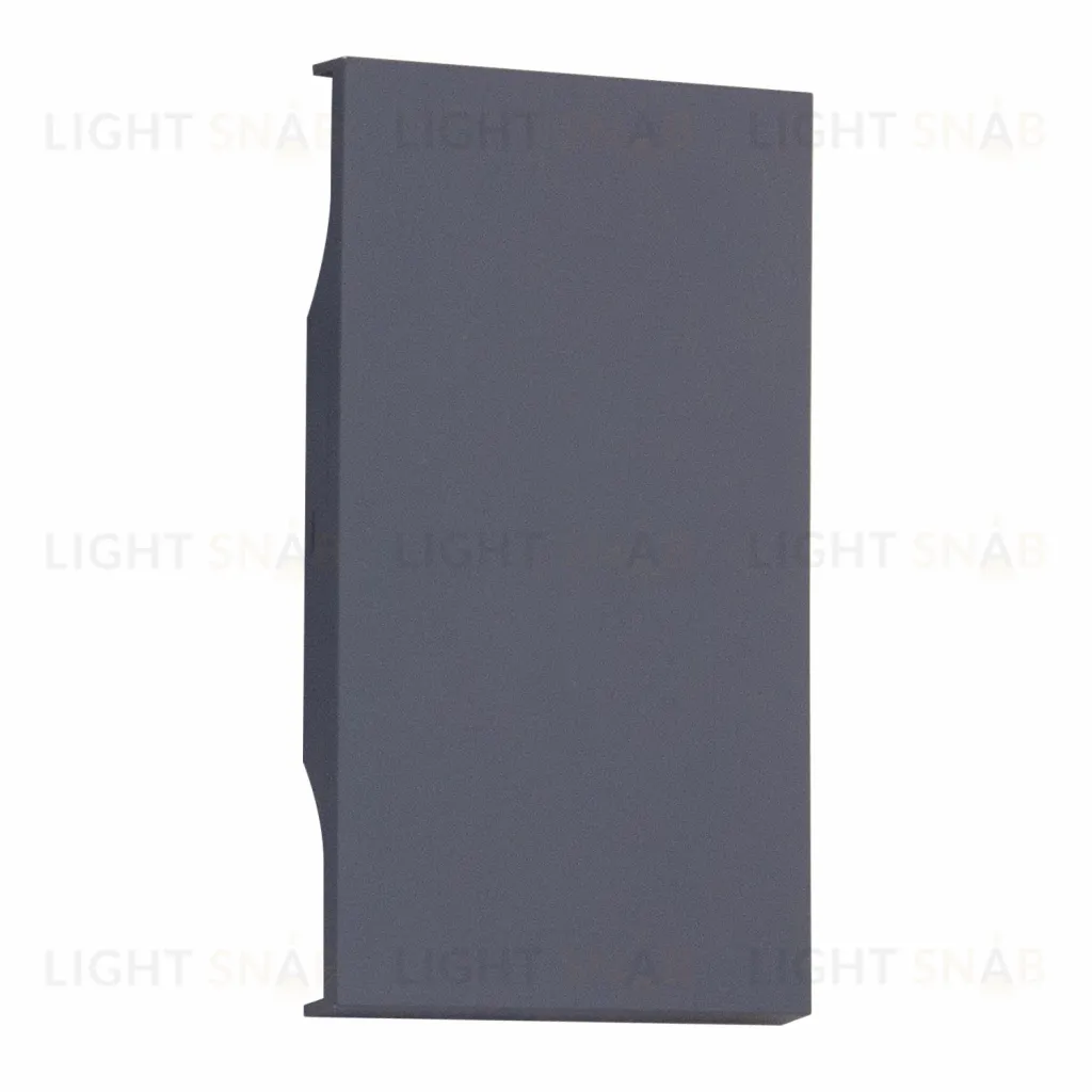 Заглушка 2 модуля Meiton, грифель матовый AL00M2 AL00M2