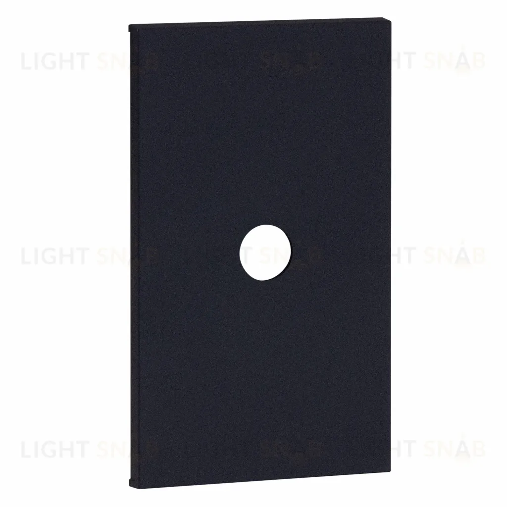 Вывод кабеля Meiton 2 модуля черный матовый A4953+AG08M2 A4953 + AG08M2