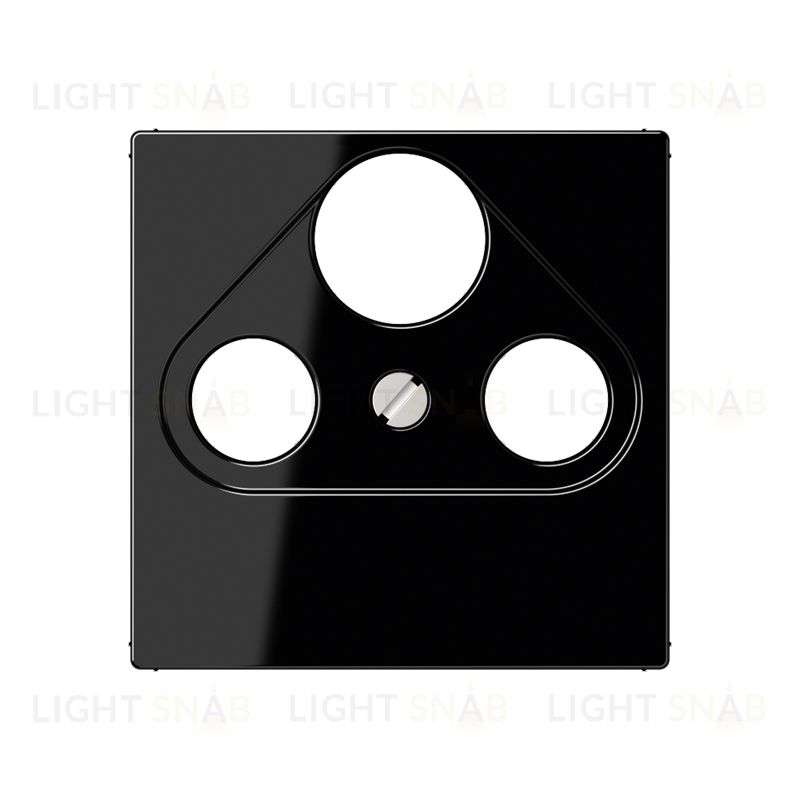 Jung A 500 Черный накладка TV-SAT-FM розетки A561PLSATSW A561PLSATSW