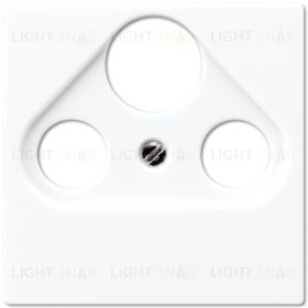 Jung A 500 Белая накладка TV-SAT-FM розетки A561PLSATWW A561PLSATWW