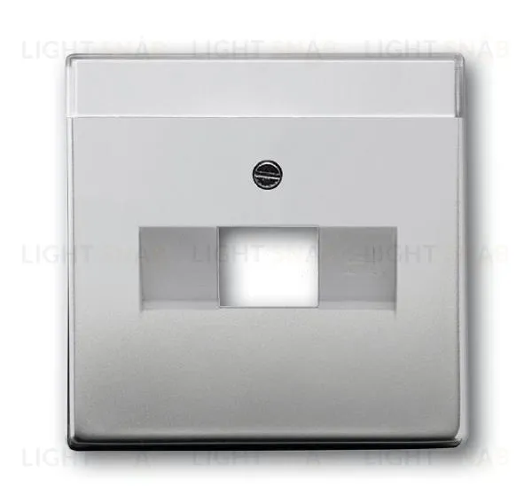 ABB BJE Сталь Накладка 1-й ТЛФ/Комп розетки наклонной 2CKA001710A3763 2CKA001710A3763