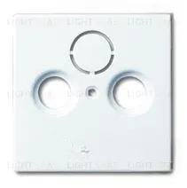 ABB BJE Solo/Future Бел Накладка TV/TV-SAT розетки 2CKA001724A4332 2CKA001724A4332