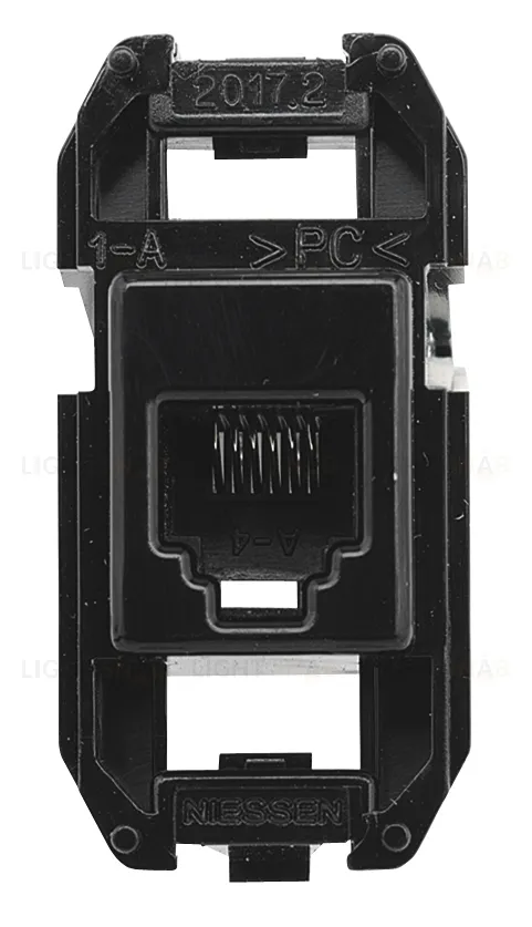 Разъём телекоммуникационный на 6 контактов, тип RJ12 2CLA201720A1001 2CLA201720A1001
