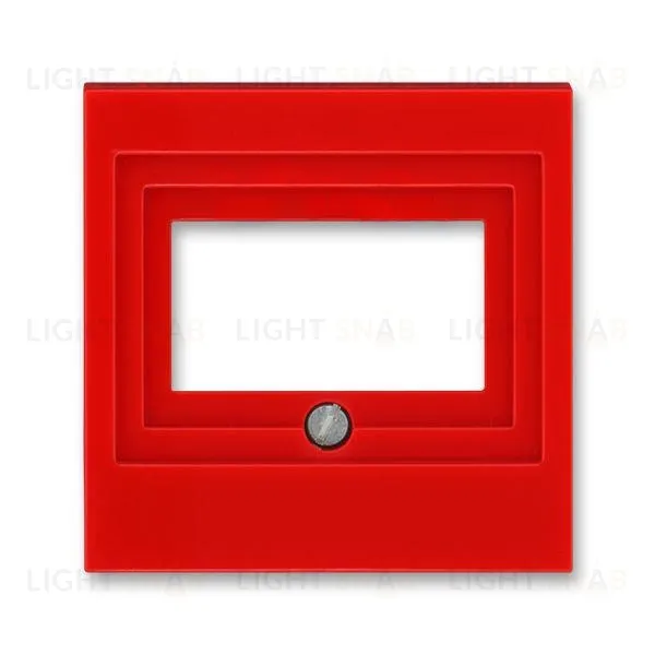 Накладка для розеток USB/HDMI/VGA ABB Levit красный 2CHH290040A4065 2CHH290040A4065