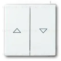 ABB BJE Solo/Future Бел Клавиша 2-ая жалюзийная 2CKA001751A3088 2CKA001751A3088