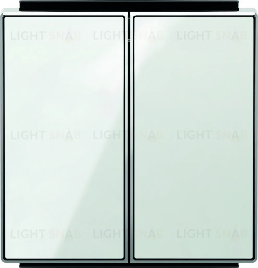 ABB SKY Стекло белое Клавиша для 2-клавишных выключателей/кнопок 2CLA851100A2101 2CLA851100A2101