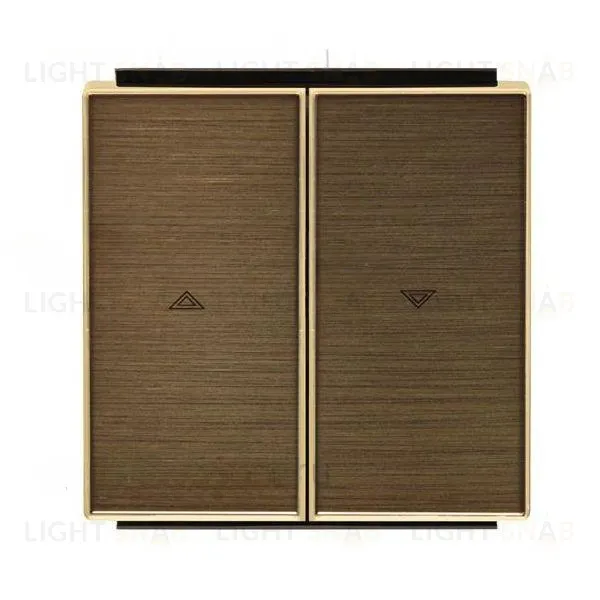 Клавиша для жалюзийного выключателя ABB SKY, античная латунь 2CLA854400A1201 2CLA854400A1201