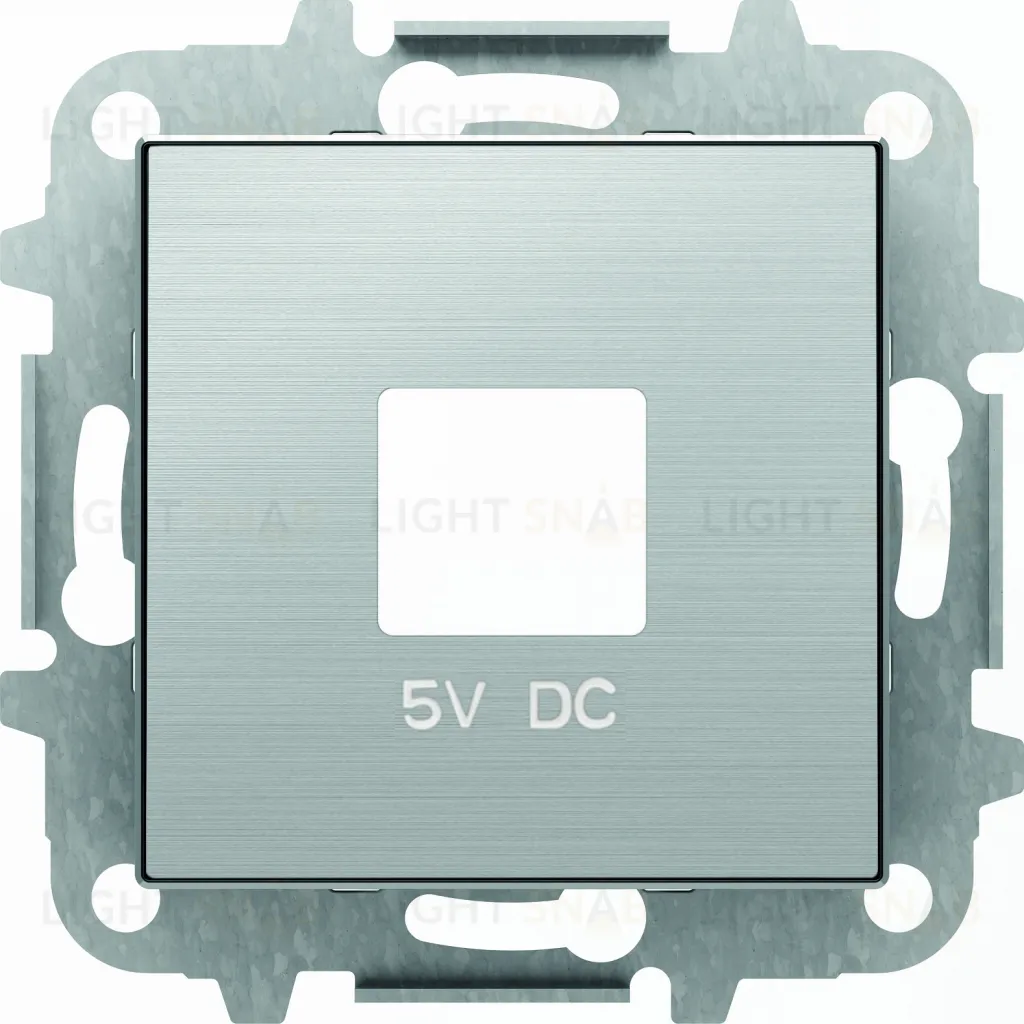 ABB SKY Нержавеющая сталь Накладка для механизмов зарядного устройства USB 2CLA858500A1401 2CLA858500A1401