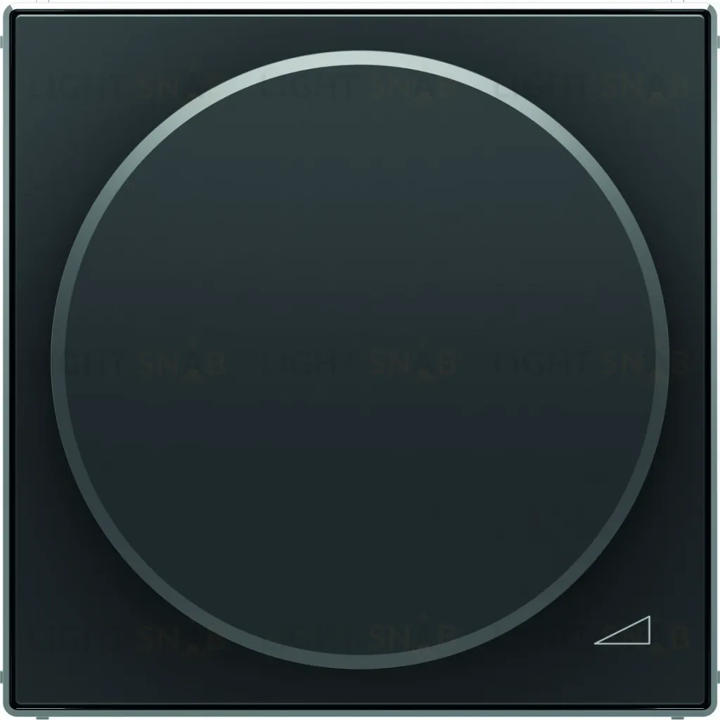 ABB SKY Чёрный бархат Накладка с поворотной ручкой для механизма поворотного светорегулятора 2CLA856020A1501 2CLA856020A1501