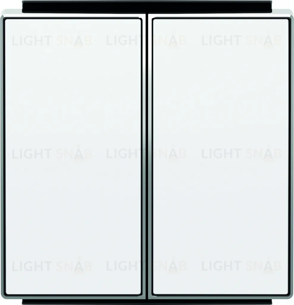 ABB SKY Альпийский белый Клавиша для 2-клавишных выключателей/кнопок 2CLA851100A1101 2CLA851100A1101