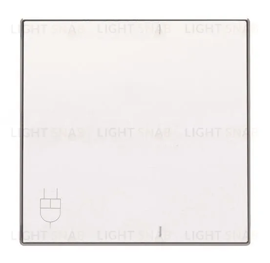 Накладка для розетки Schuko с крышкой ABB SKY белый 2CLA858810A1101 2CLA858810A1101