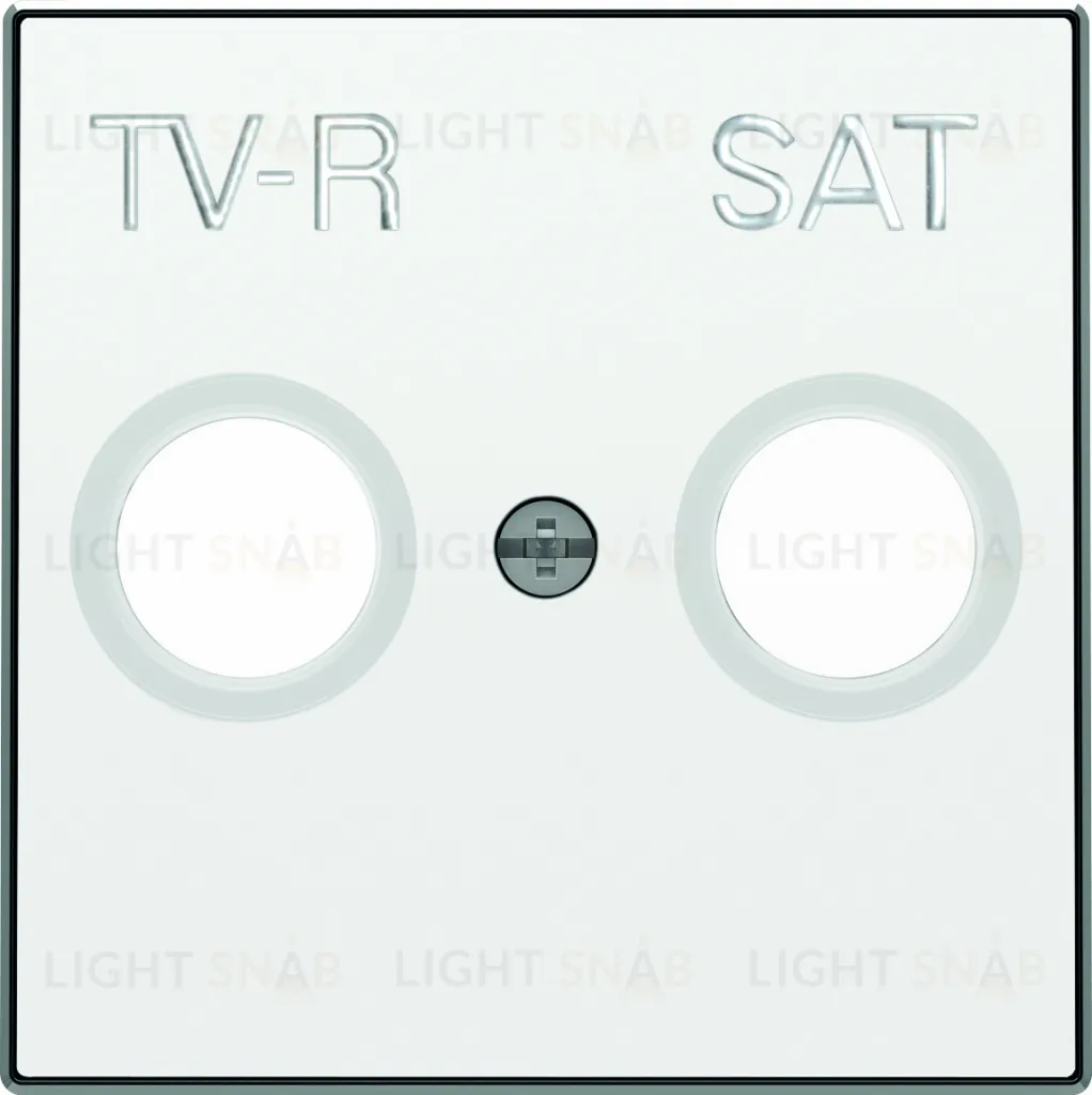 ABB SKY Альпийский белый Накладка для TV-R-SAT розетки 2CLA855010A1101 2CLA855010A1101