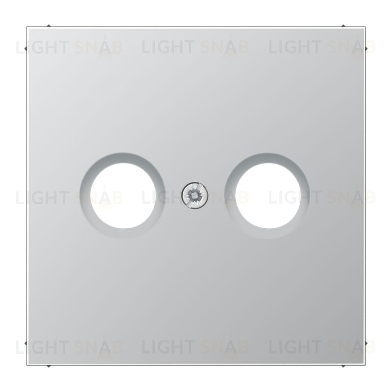 Jung LS 990 Алюминий накладка TV-FM розетки AL2990TV AL2990TV