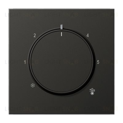 Jung LS 990 Антрацит накладка регулятора теплого пола AL1749AN AL1749AN