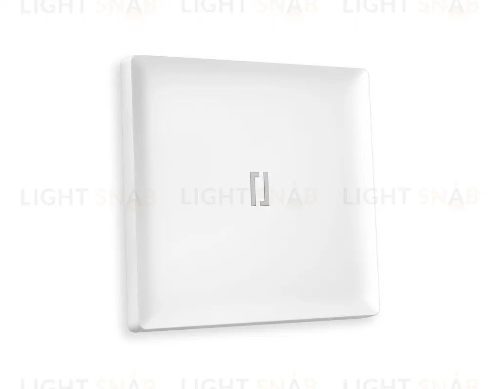 Лицевая панель ALFA (Белый матовый) для 1-клавишных выключателей с подсветкой QUANT AP1220 AP1220