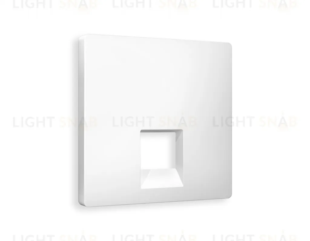 Лицевая панель ALFA (Белый матовый) для компьютерной/телефонной розетки RJ-45/RJ-11 QUANT AP1320 AP1320