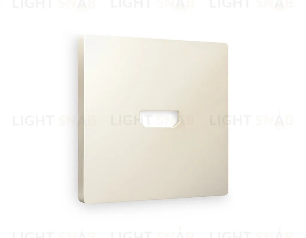 Лицевая панель ALFA (Бежевый матовый) для HDMI розетки QUANT AP3340 AP3340