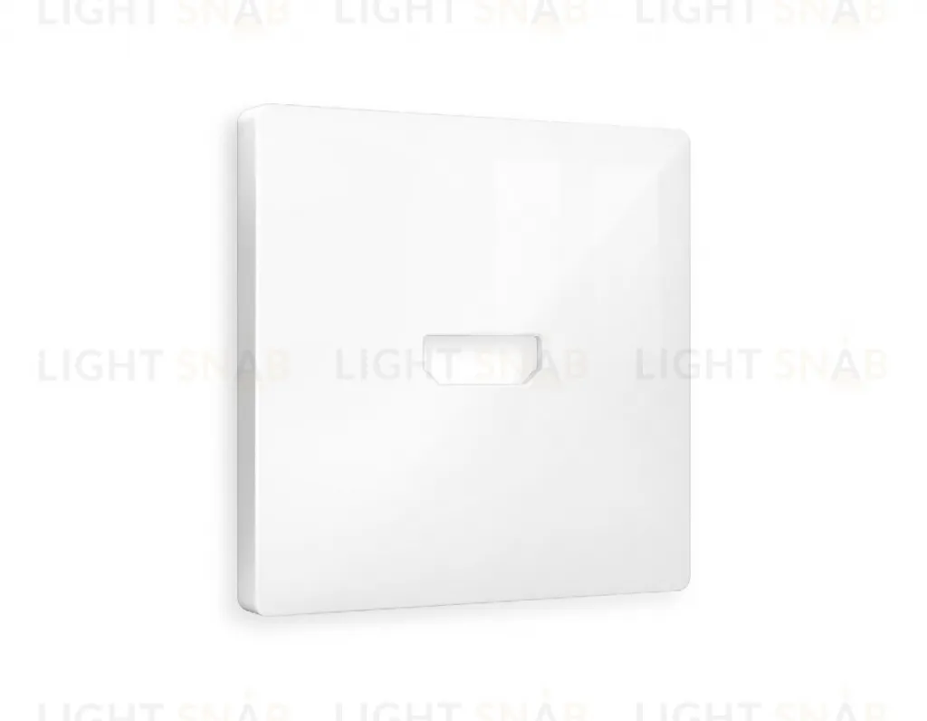 Лицевая панель ALFA (Белый глянец) для HDMI розетки QUANT AP1140 AP1140