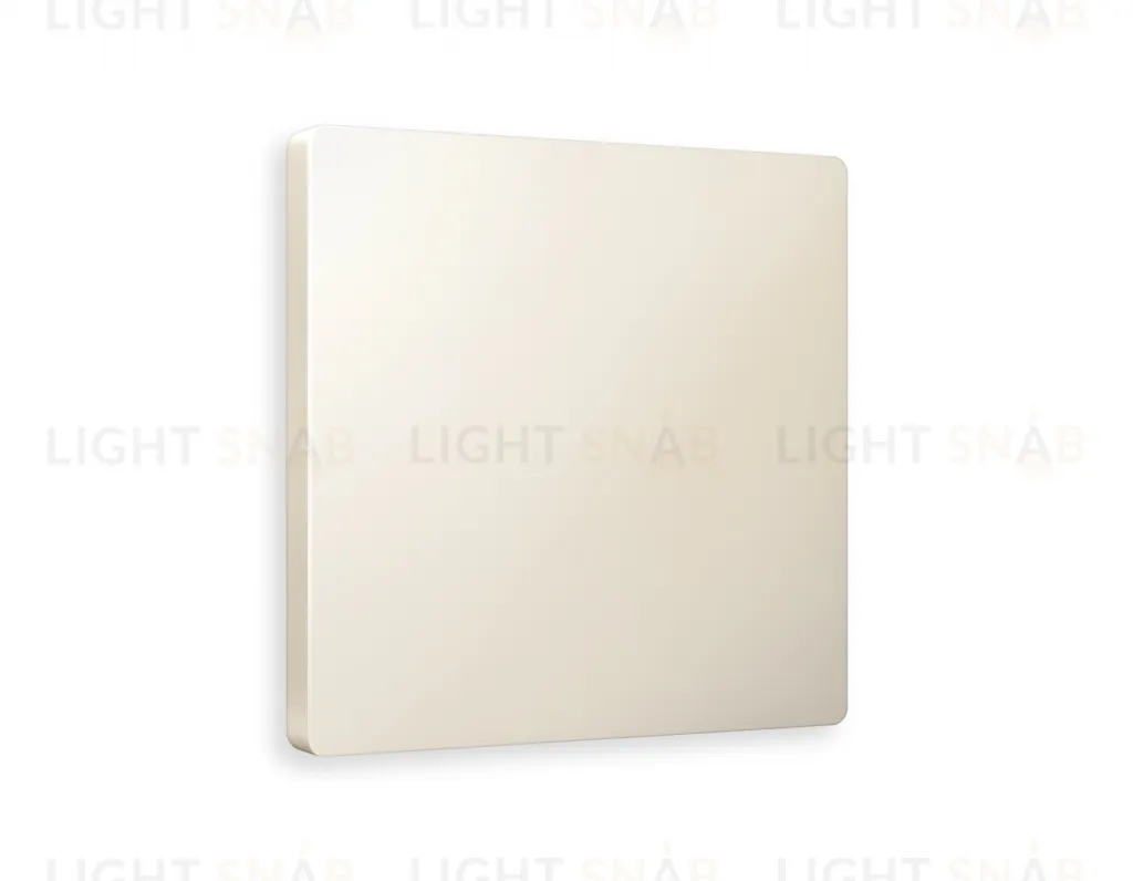 Лицевая панель ALFA (Бежевый матовый) заглушка для суппорта QUANT AP3360 AP3360