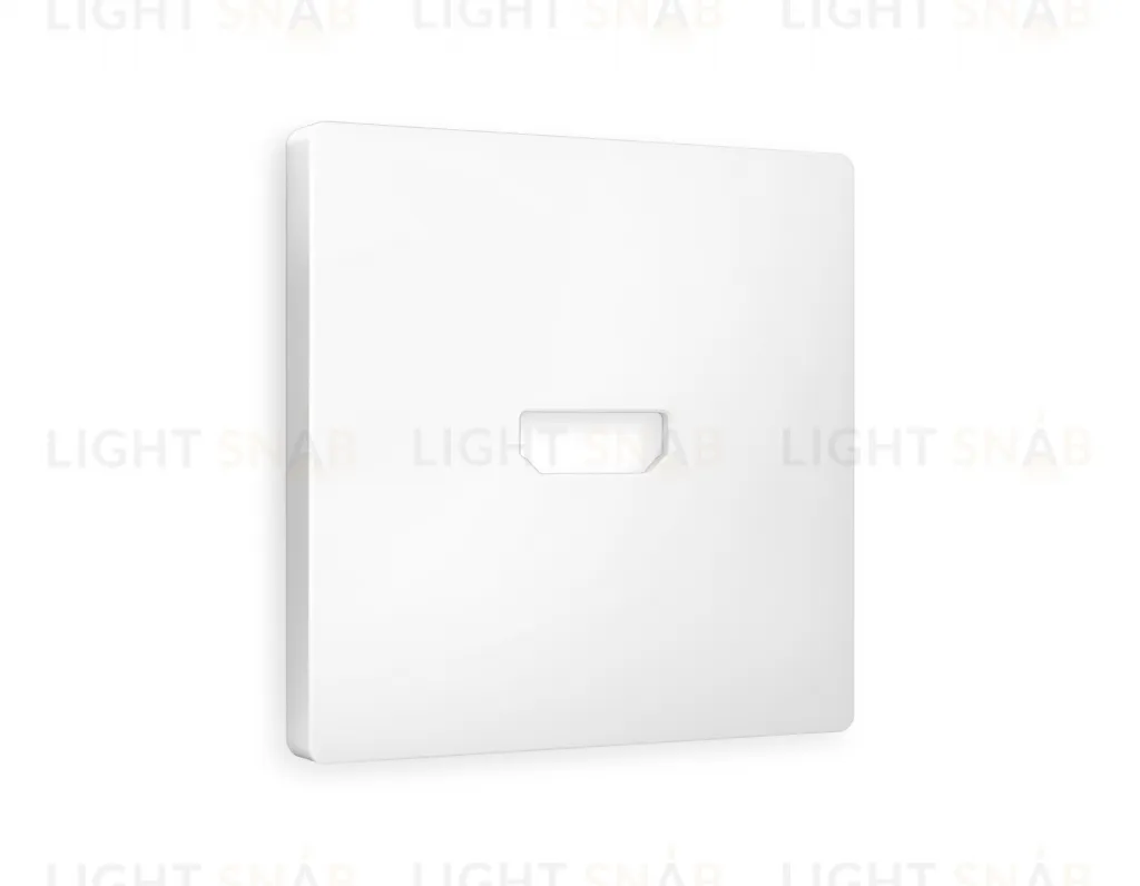 Лицевая панель ALFA (Белый матовый) для HDMI розетки QUANT AP1340 AP1340