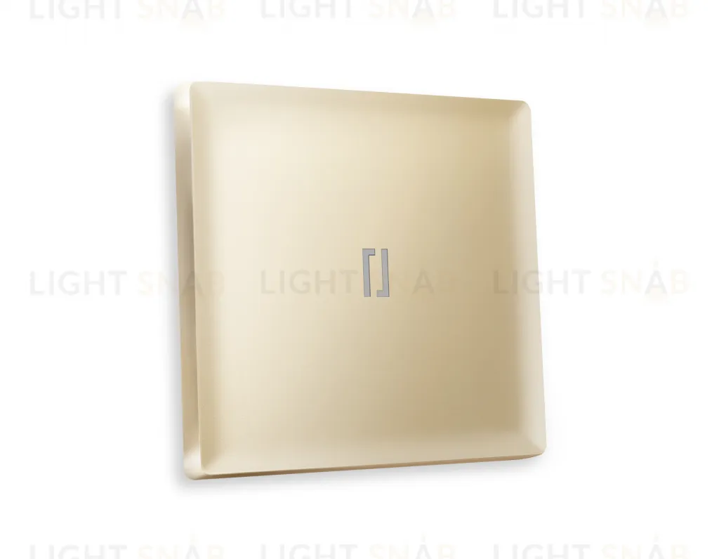 Лицевая панель ALFA (Шампань) для 1-клавишных выключателей с подсветкой QUANT AP6020 AP6020