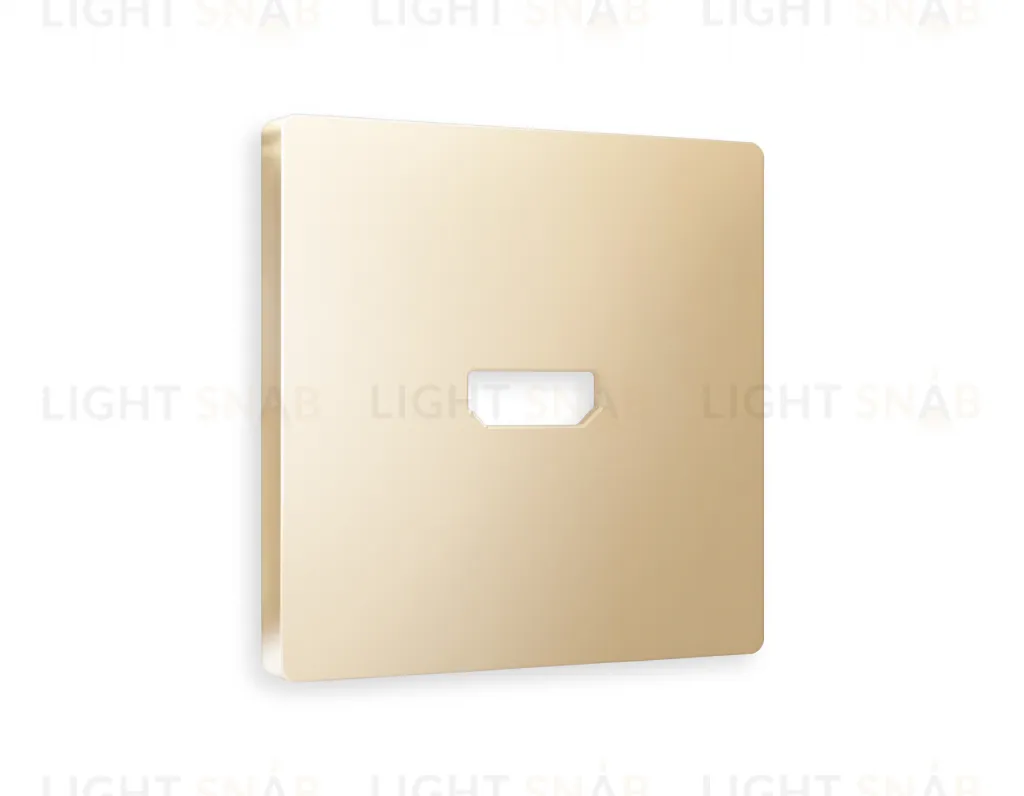 Лицевая панель ALFA (Шампань) для HDMI розетки QUANT AP6140 AP6140