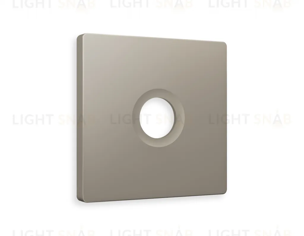 Лицевая панель ALFA (Серо-бежевый матовый) для TV розетки QUANT AP3730 AP3730