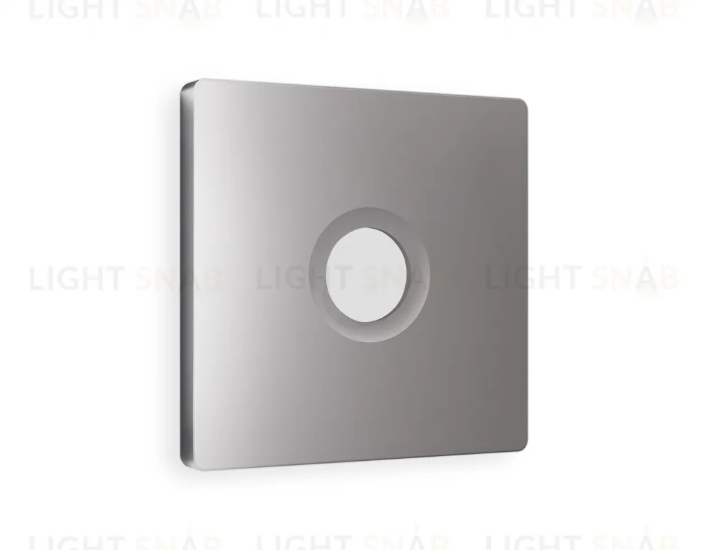 Лицевая панель ALFA (Сталь матовый) для TV розетки QUANT AP5130 AP5130