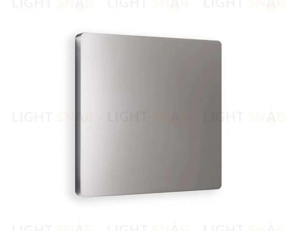 Лицевая панель ALFA (Сталь матовый) заглушка для суппорта QUANT AP5160 AP5160