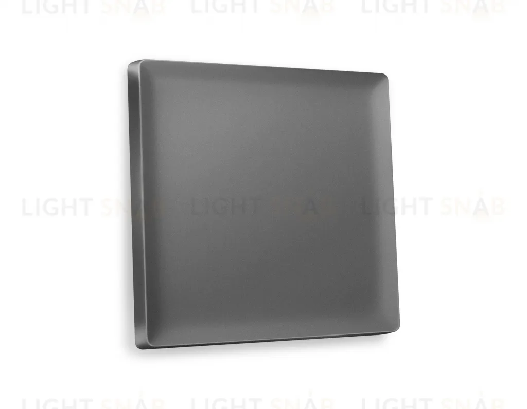 Лицевая панель ALFA (Антрацит серый) для 1-клавишных выключателей QUANT AP6510 AP6510