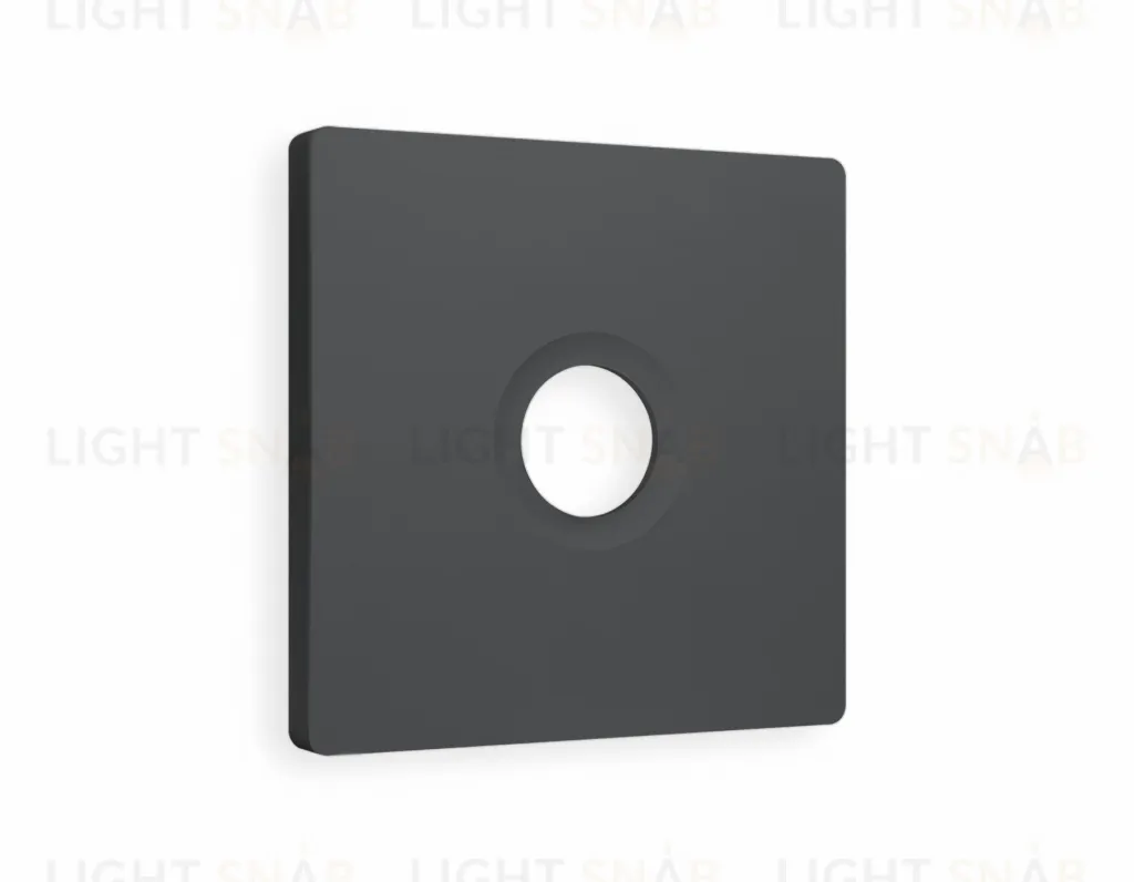 Лицевая панель ALFA (Графит Мягкое касание) для TV розетки QUANT AP9130 AP9130