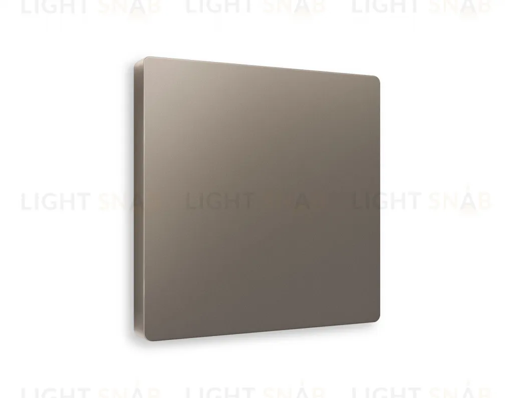 Лицевая панель ALFA (Темная бронза матовый) заглушка для суппорта QUANT AP6460 AP6460