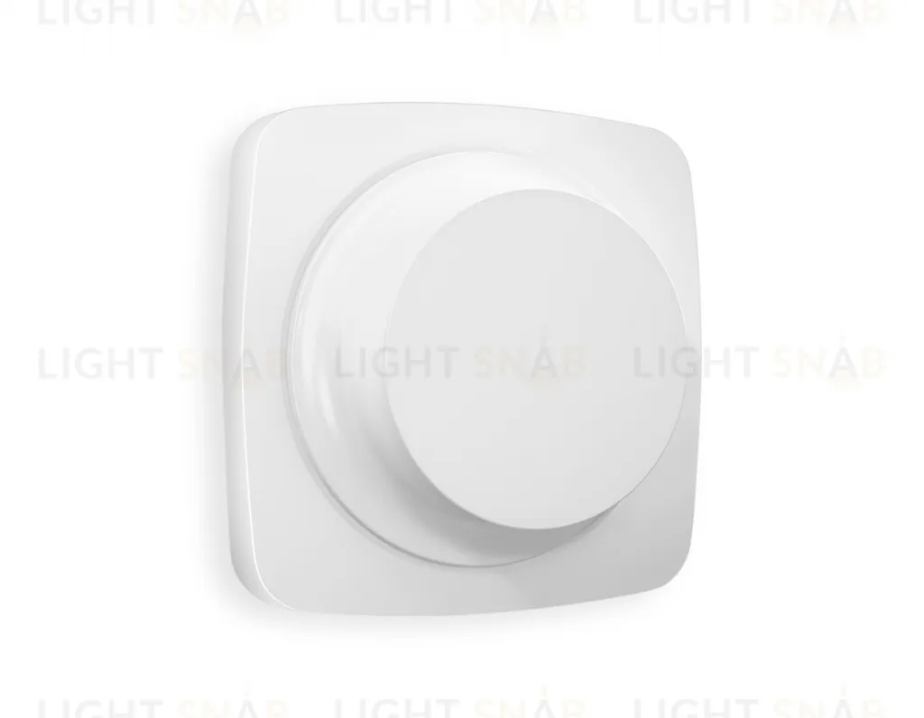 Лицевая панель OMEGA (Белый матовый) для светорегулятора универсального QUANT OP1255 OP1255