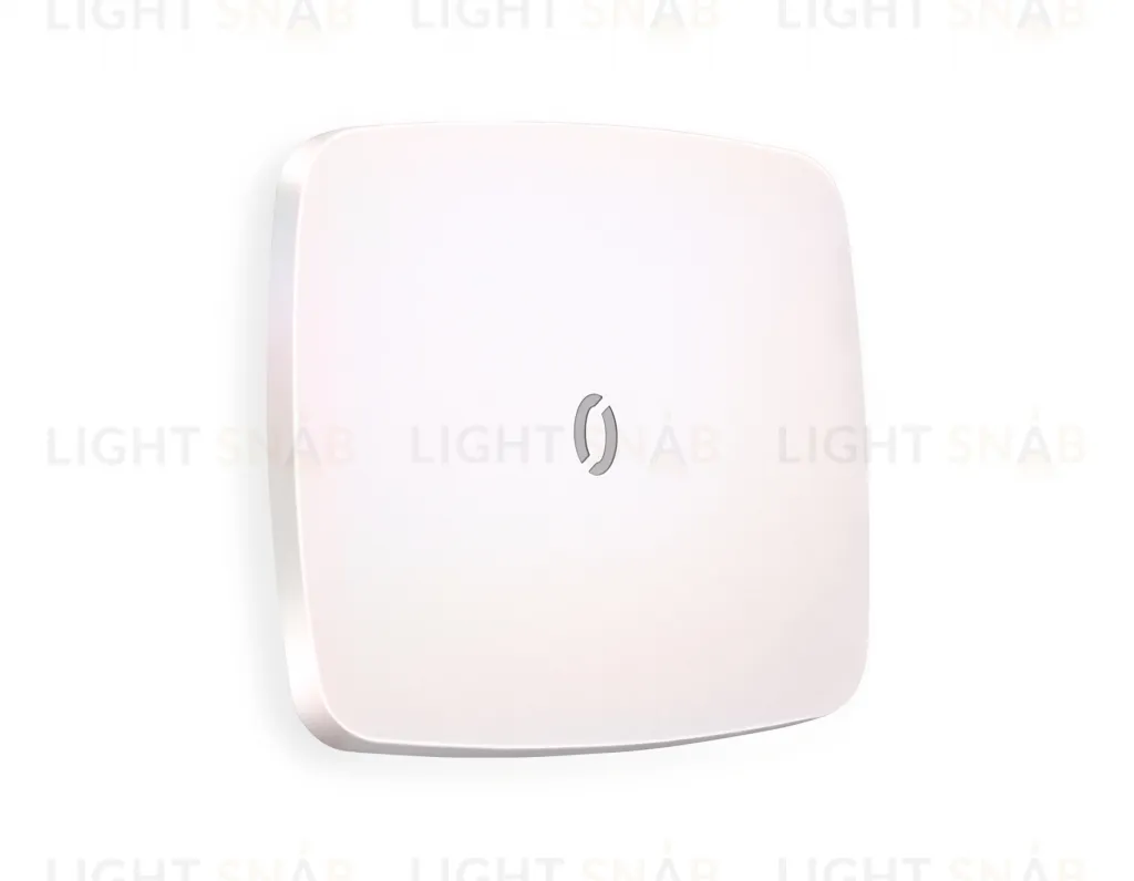 Лицевая панель OMEGA (Жемчуг) для 1-клавишных выключателей с подсветкой QUANT OP2020 OP2020