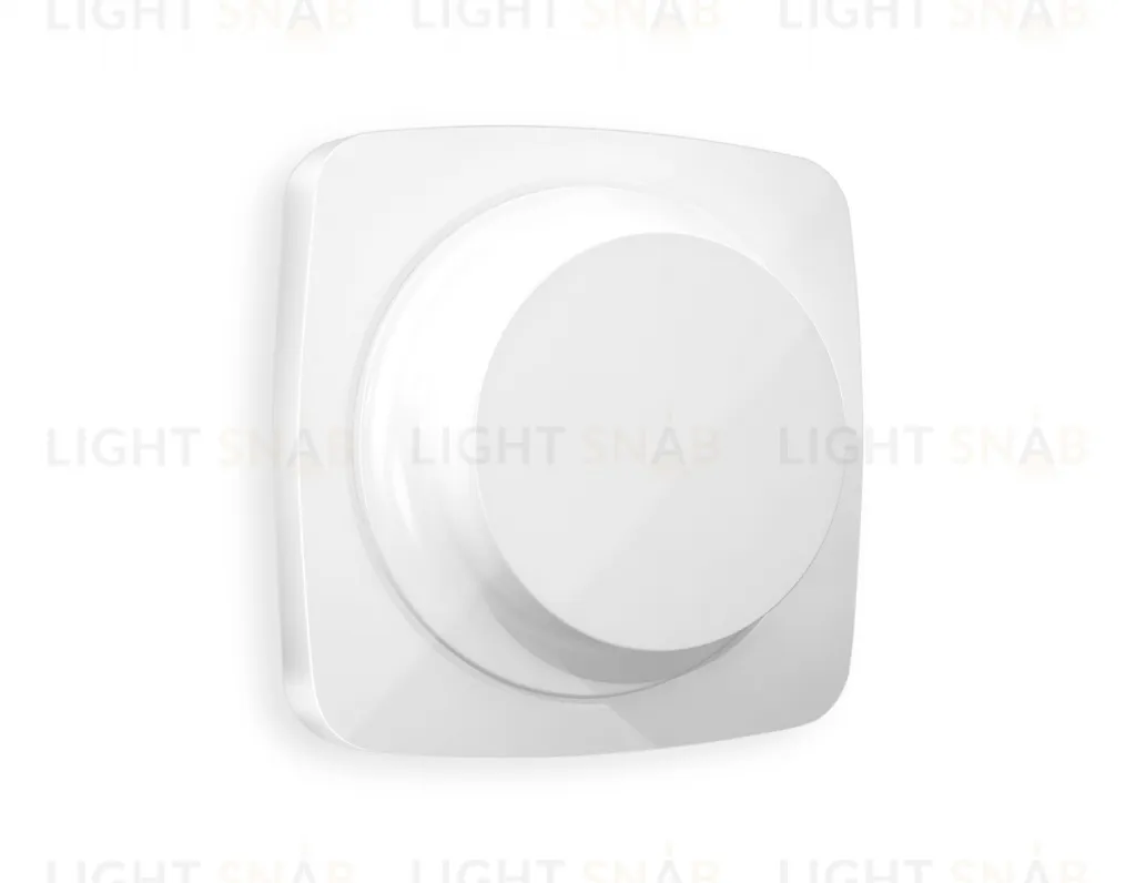 Лицевая панель OMEGA (Белый глянец) для светорегулятора универсального QUANT OP1055 OP1055