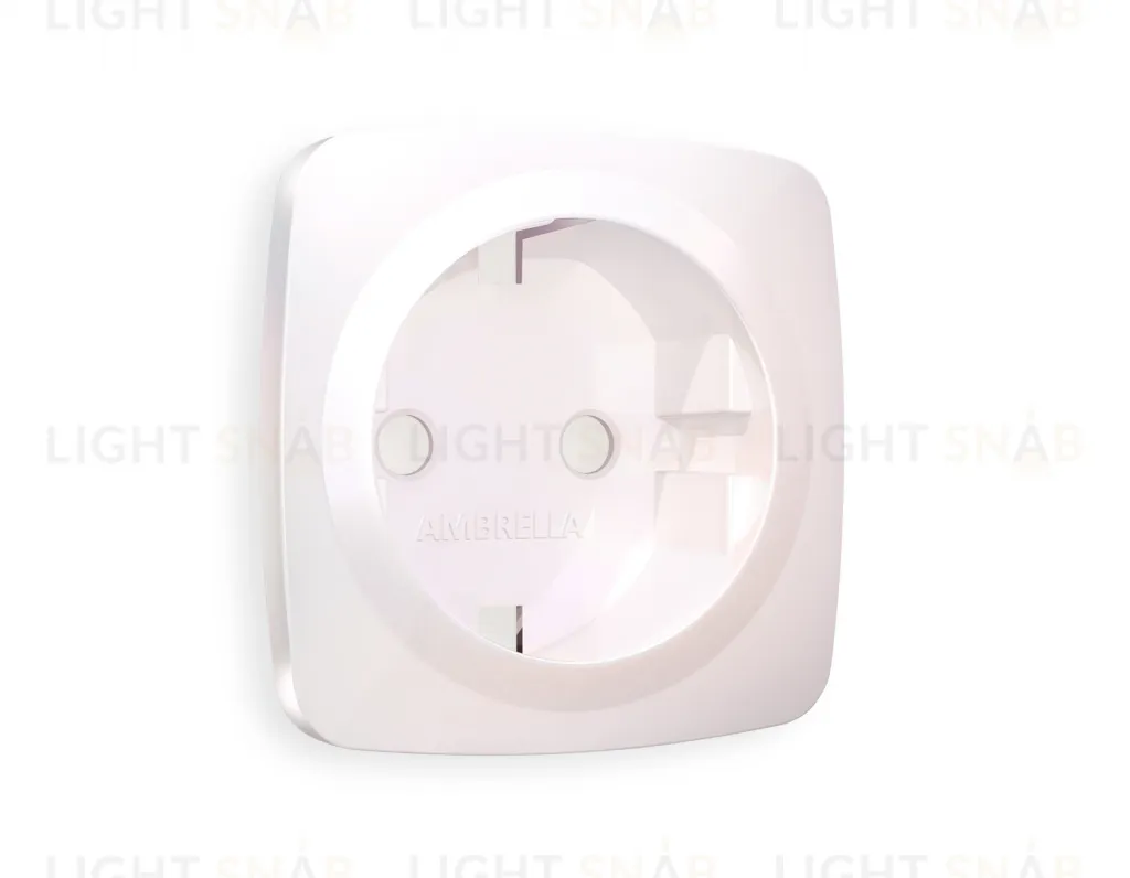 Лицевая панель OMEGA (Жемчуг) для электрической розетки с заземлением QUANT OP2060 OP2060