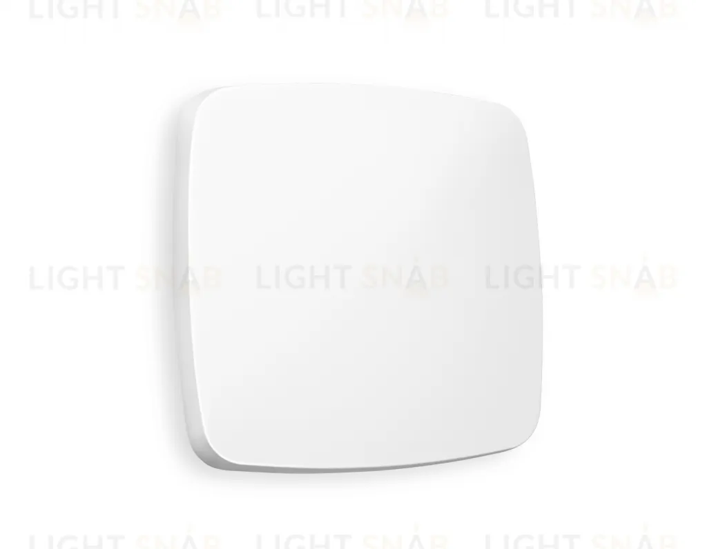 Лицевая панель OMEGA (Белый матовый) для 1-клавишных выключателей QUANT OP1210 OP1210