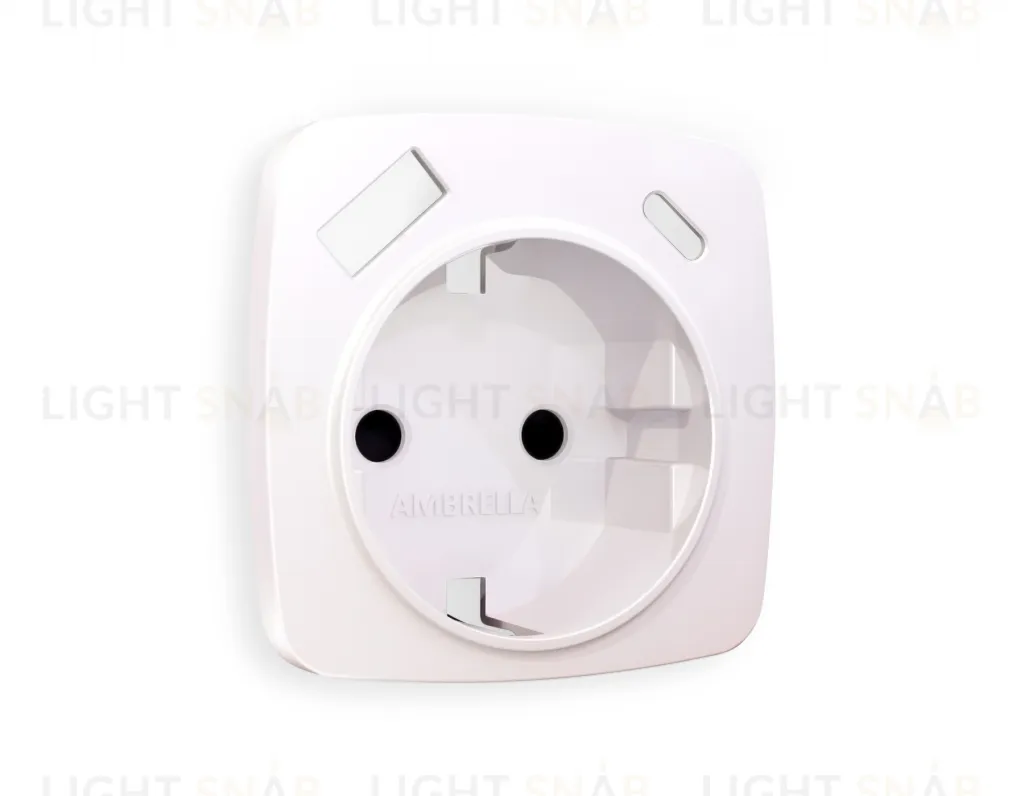 Лицевая панель OMEGA (Жемчуг) для электрической розетки с заземлением со шторками 2USB тип A+C QUANT OP2100 OP2100